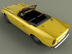 rene bonnet le mans grand luxe Model 3D