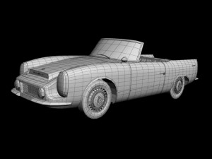 rene bonnet le mans grand luxe Model 3D
