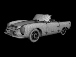 rene bonnet le mans grand luxe Model 3D