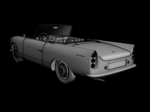rene bonnet le mans grand luxe Model 3D