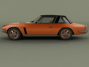 jensen interceptor coupe 3D Model