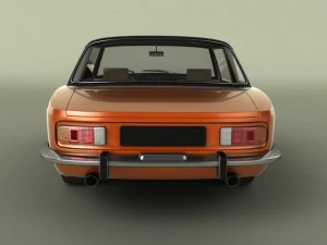jensen interceptor coupe 3D Model
