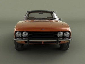 jensen interceptor coupe Model 3D