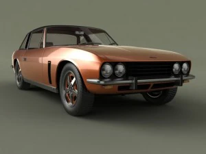 jensen interceptor coupe 3D Model