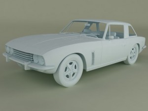 jensen interceptor coupe Model 3D