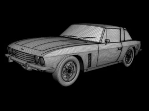 jensen interceptor coupe 3D Model