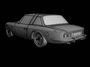 jensen interceptor coupe 3D Model