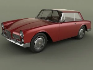 facel вега facellia 3D Модель