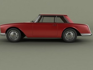 facel vega facellia 3D मॉडल