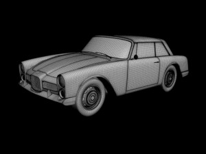 facel vega facellia 3D मॉडल