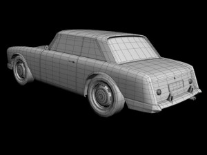 facel vega facellia 3D मॉडल