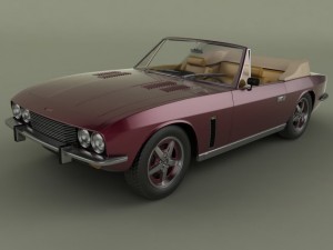 jensen interceptor convertible 3D Модель