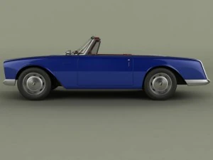 facel vega facellia convertible 3D Model