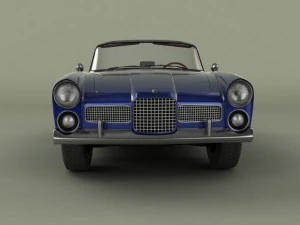 facel vega facellia convertible 3D Model