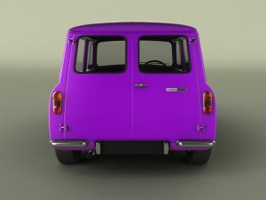 austin mini clubman estate 3D Model