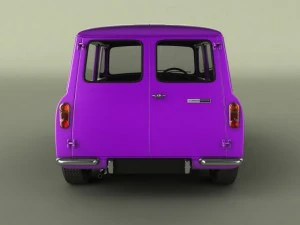 austin mini clubman estate 3D Model