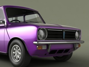 austin mini clubman estate 3D Model