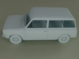 austin mini clubman estate 3D Model