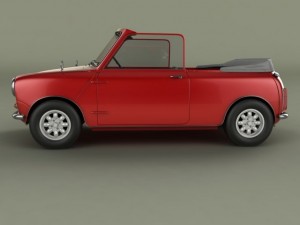 crayford mini convertible Model 3D