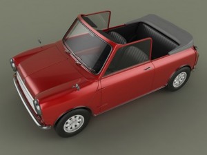 crayford mini convertible Model 3D