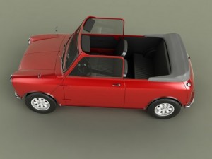 crayford mini convertible Model 3D