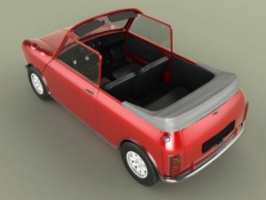 crayford mini convertible Model 3D