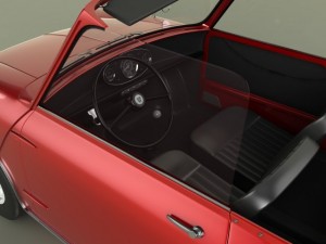 crayford mini convertible Model 3D