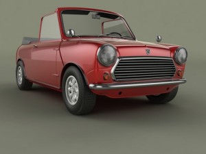 crayford mini convertible Model 3D