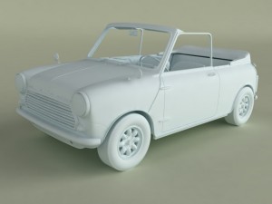 crayford mini convertible Model 3D