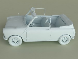 crayford mini convertible Model 3D