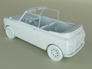 crayford mini convertible Model 3D