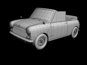 crayford mini convertible Model 3D