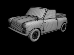 crayford mini convertible Model 3D
