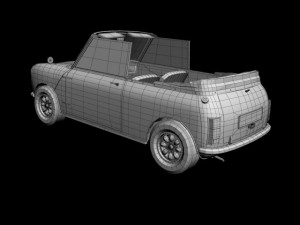 crayford mini convertible Model 3D