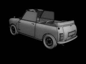 crayford mini convertible Model 3D