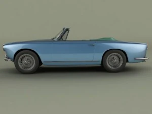 alfa romeo 1900 ss cabrio 3D Model