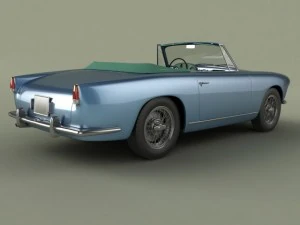 alfa romeo 1900 ss cabrio 3D Model