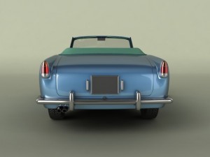 alfa romeo 1900 ss cabrio 3D Модель
