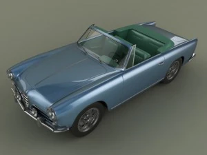 alfa romeo 1900 ss cabrio 3D Model