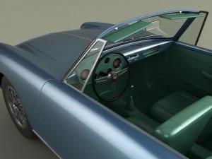 alfa romeo 1900 ss cabrio 3D Model