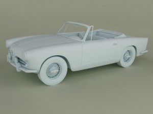 alfa romeo 1900 ss cabrio 3D Модель
