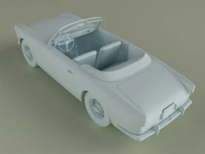 alfa romeo 1900 ss cabrio 3D Model