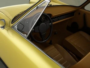 porsche 911 targa 1974 Modelo 3D