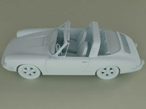 porsche 911 targa 1974 Modelo 3D