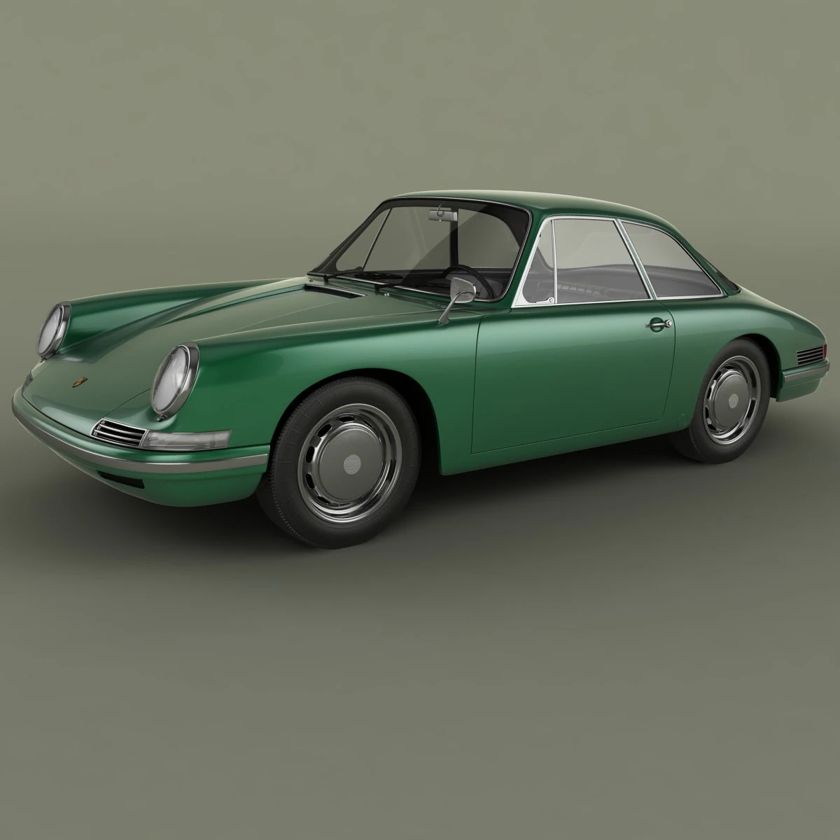 porsche typ 754 3D Model .c4d .max .obj .3ds .fbx .stl .blend 