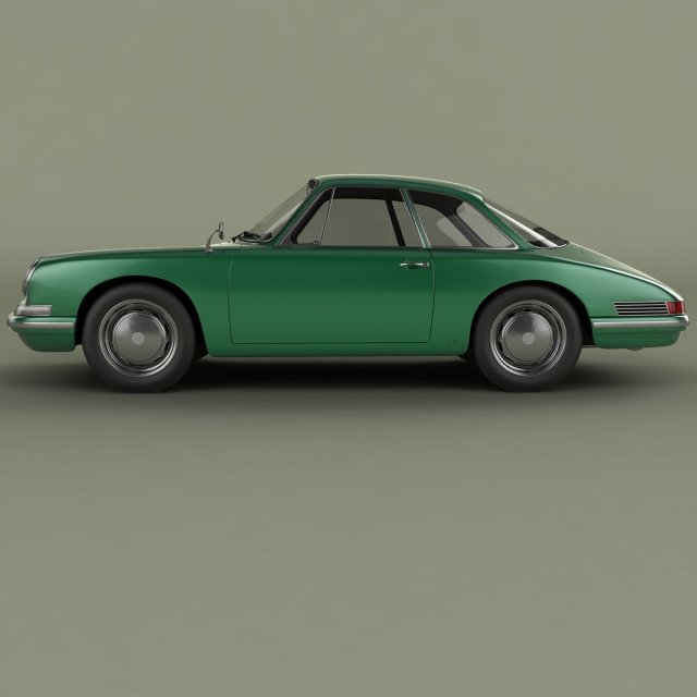 porsche typ 754 3D Model in Classic Cars 3DExport