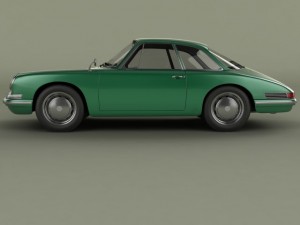 porsche typ 754 Modelo 3D