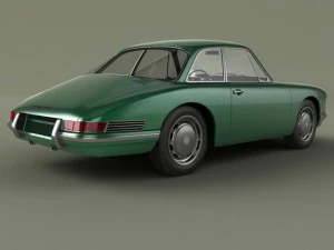 porsche typ 754 3D Model