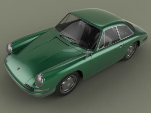 porsche typ 754 Modelo 3D