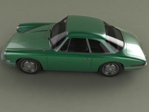 porsche typ 754 Modelo 3D